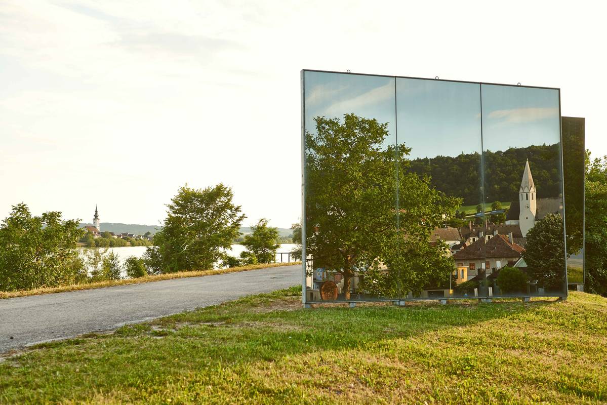 Spiegelskulptur