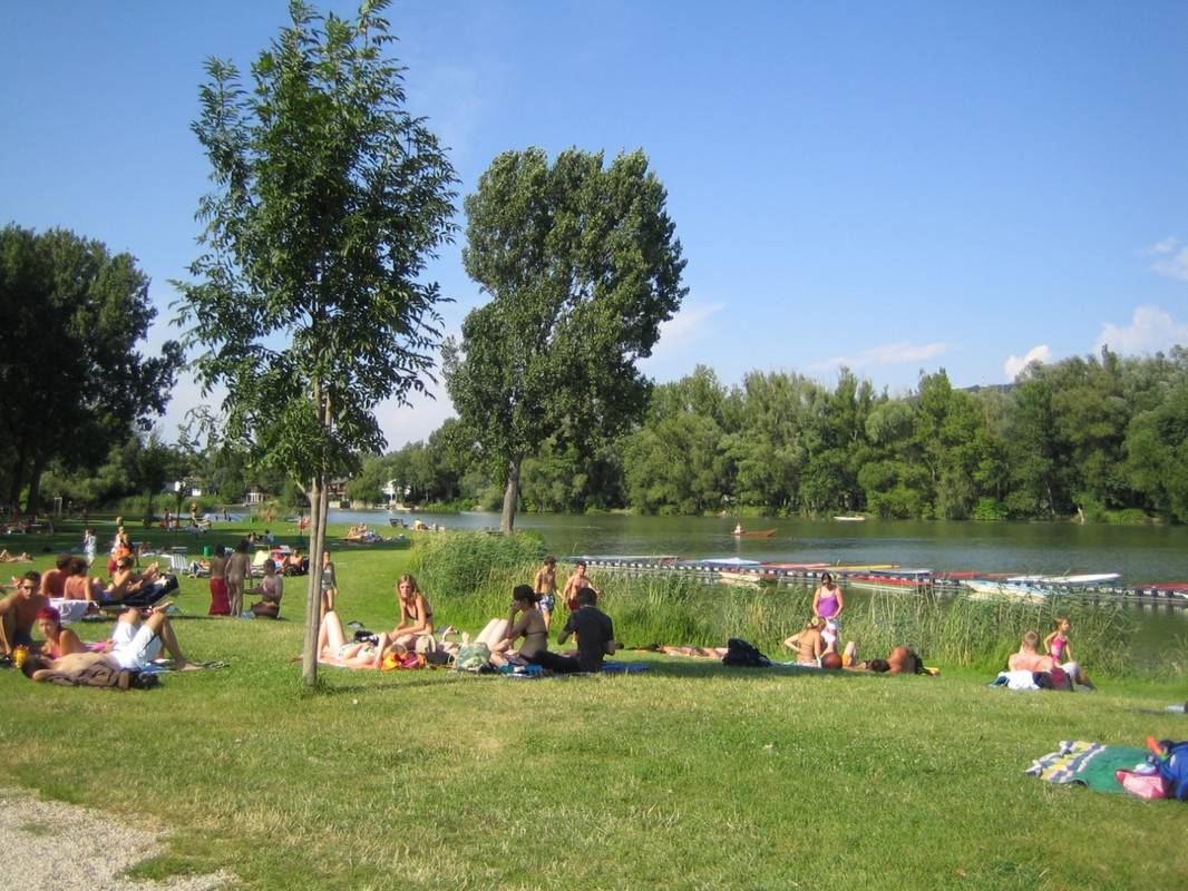 Strandbad/ Freibad Klosterneuburg Donau Niederösterreich