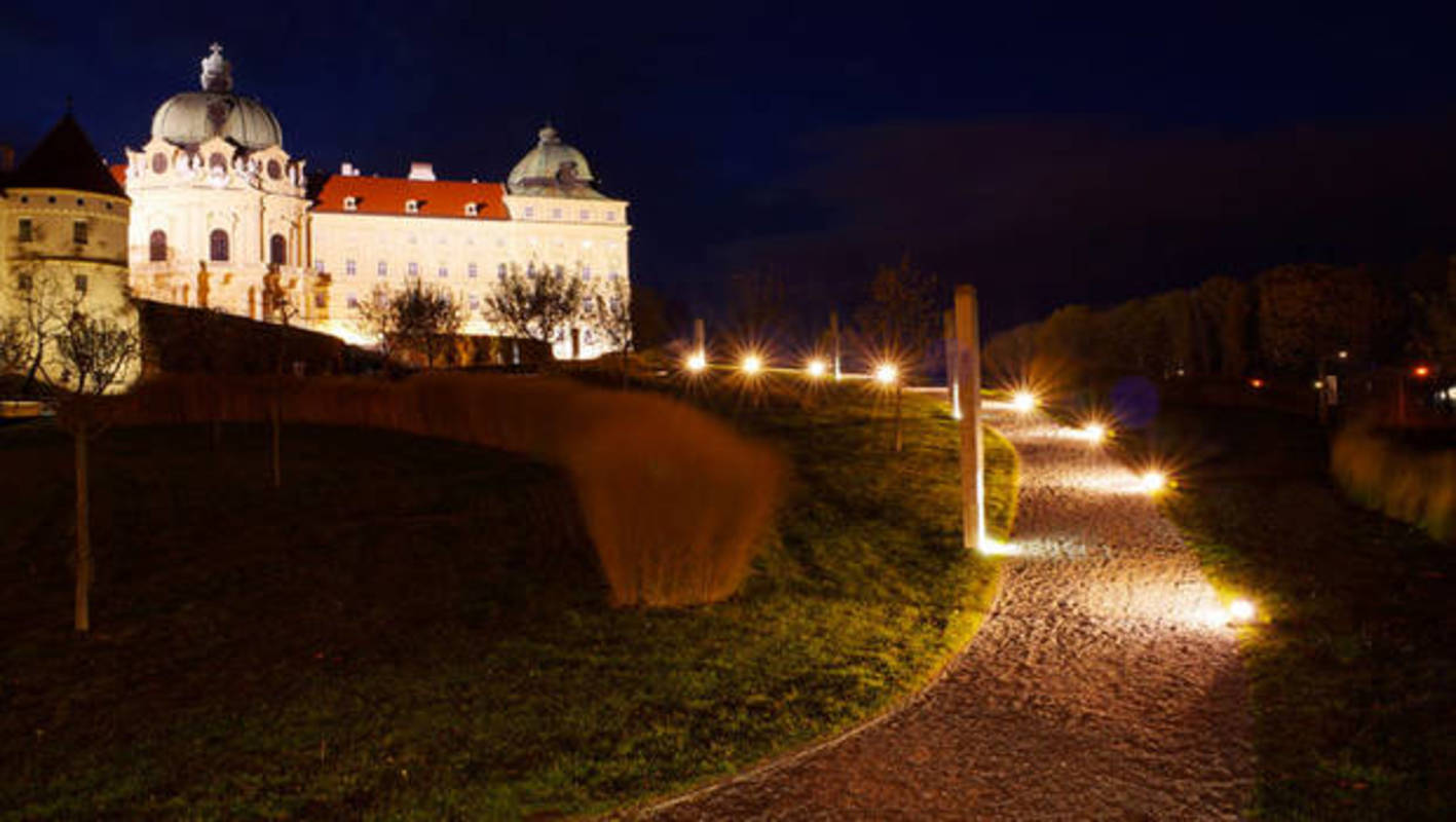 Abendstimmung am Stift Klosterneuburg