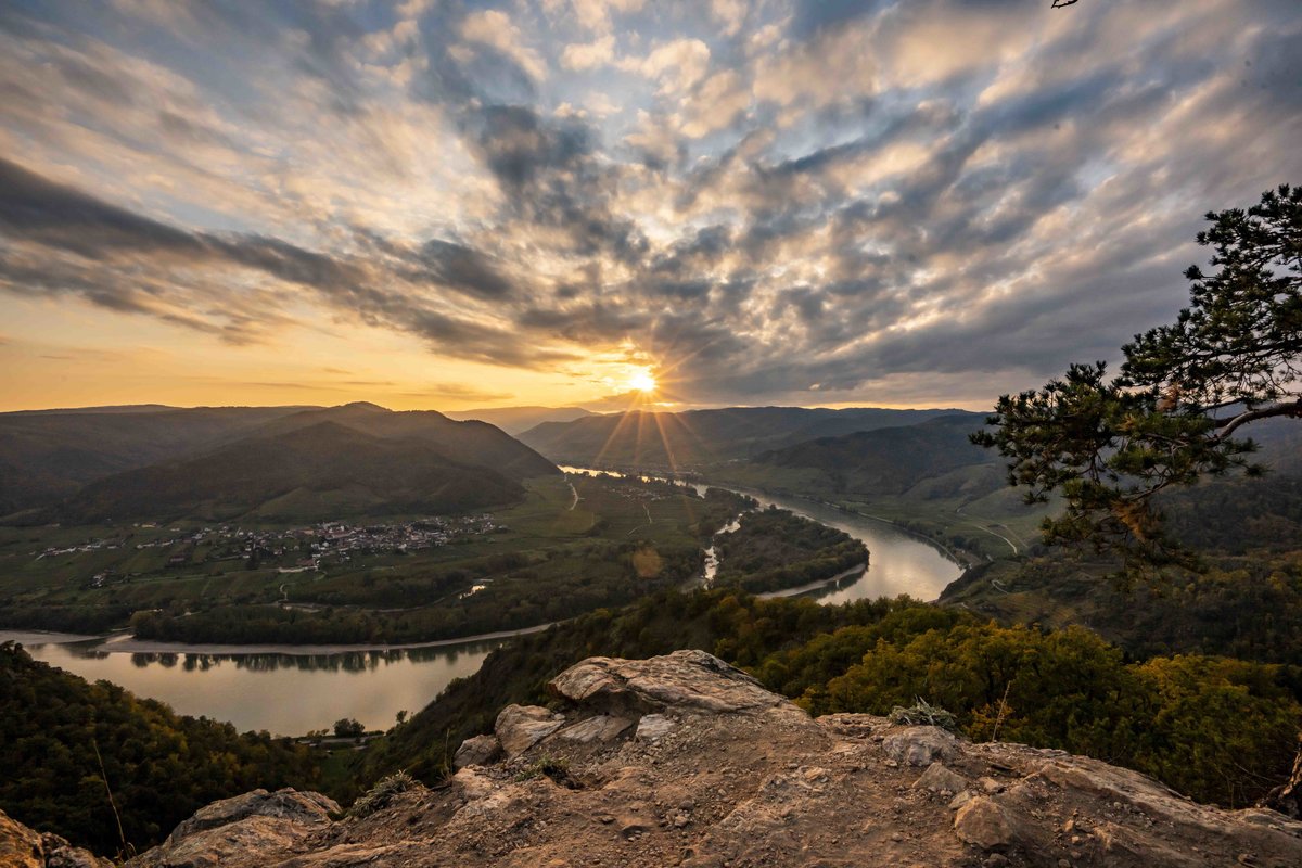 Ausblick von der Kanzel in Dürnstein