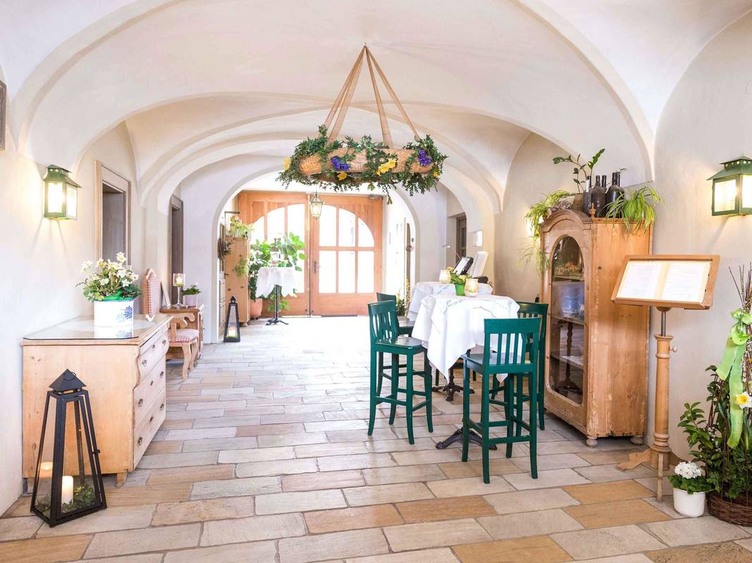 Eingangsbereich Loibnerhof