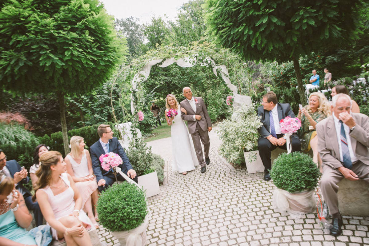 Heiraten im Liebesgarten auf der GARTEN TULLN Wachau Nibelungengau