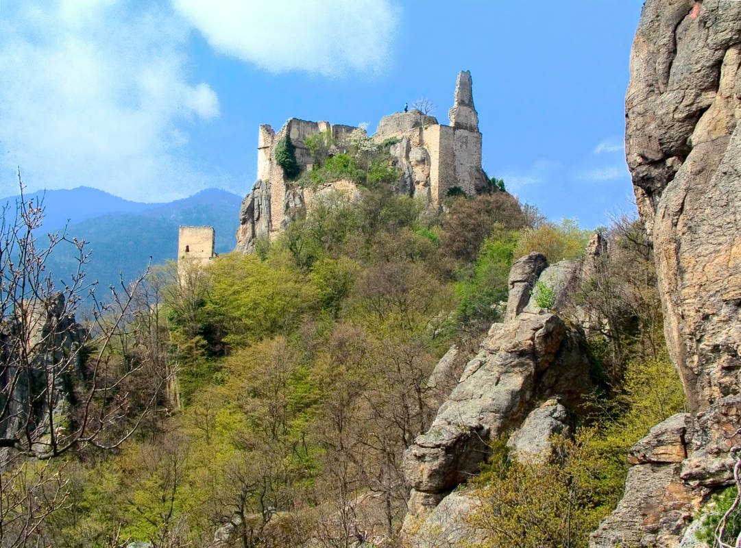 Ruine Dürnstein am Welterbesteig Wachau