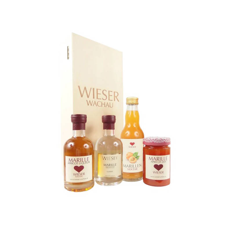 4 x Marillenprodukte der Firma Wieser