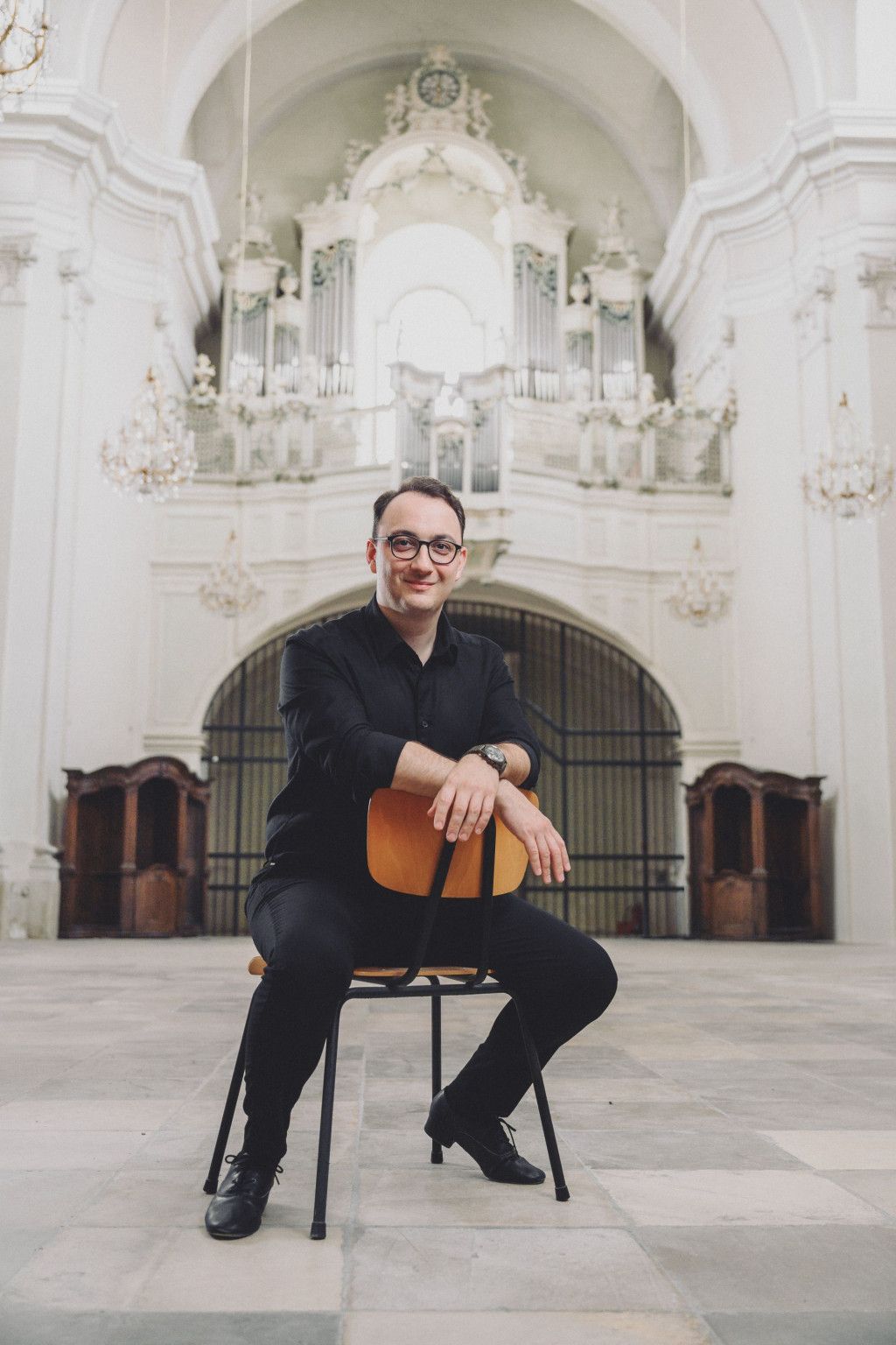 Augusteum-Organist Michael Seiberler