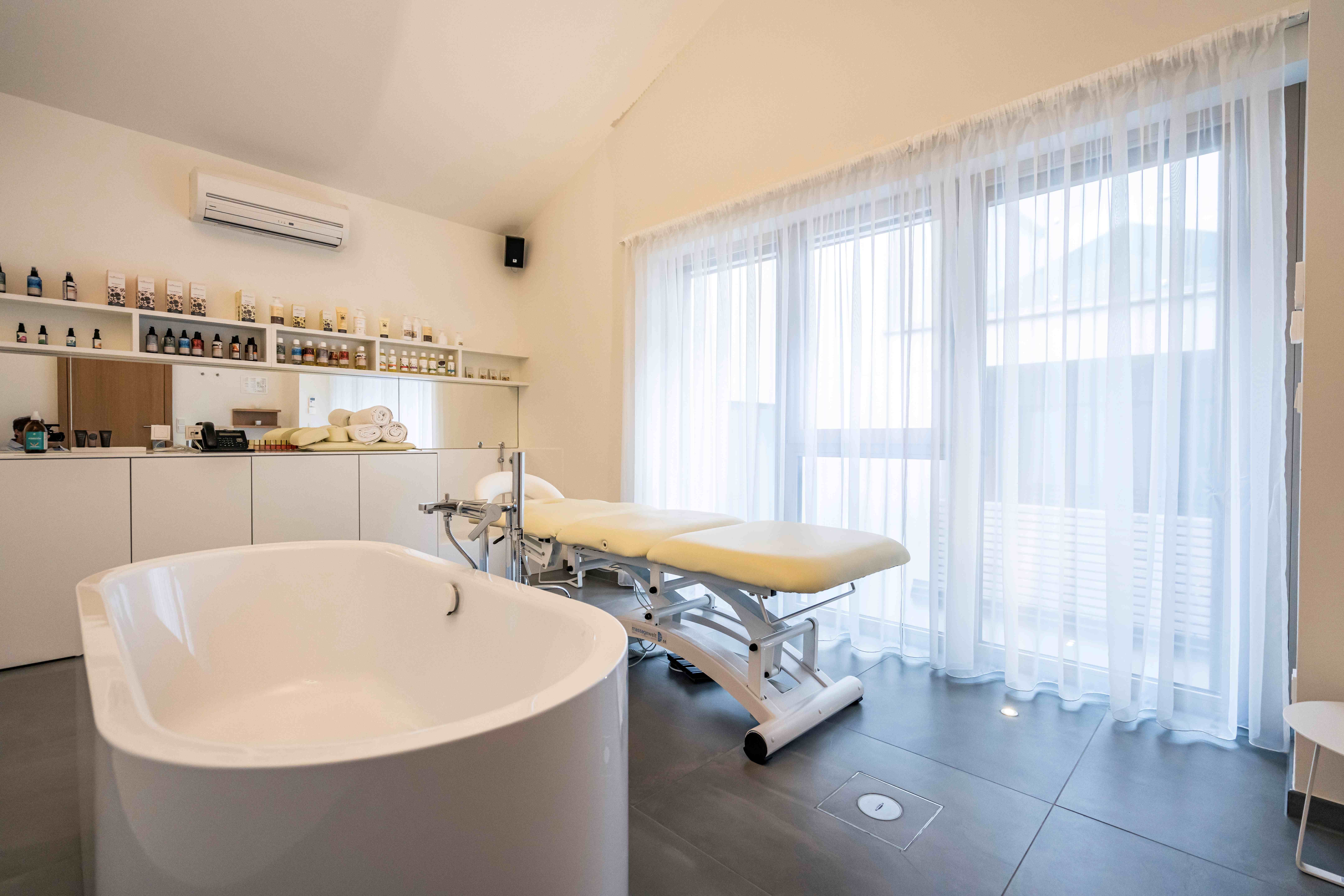 Behandlungsraum im Spa