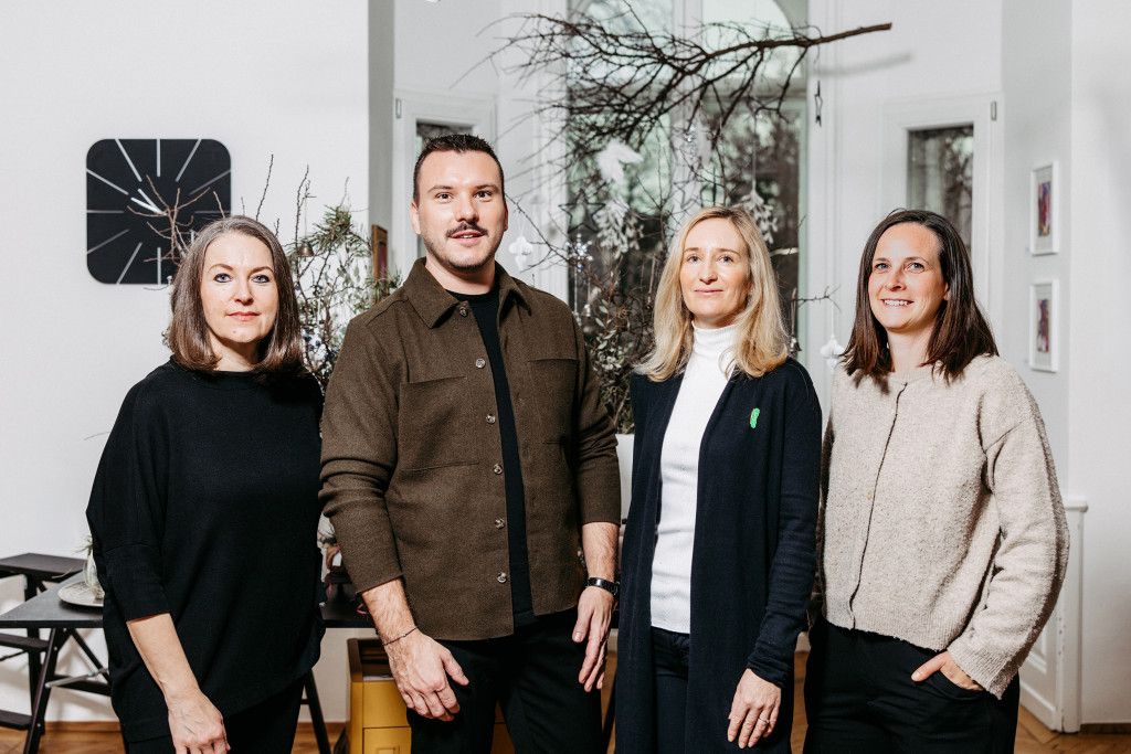 FESTTAGSFREUDEN 2026 v.l.n.r. Iris Auer-Möseler, Dominik Scherz, Birgit Müller und Conny Hiermann