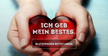 Bitte kommen Sie JETZT Blutspenden!