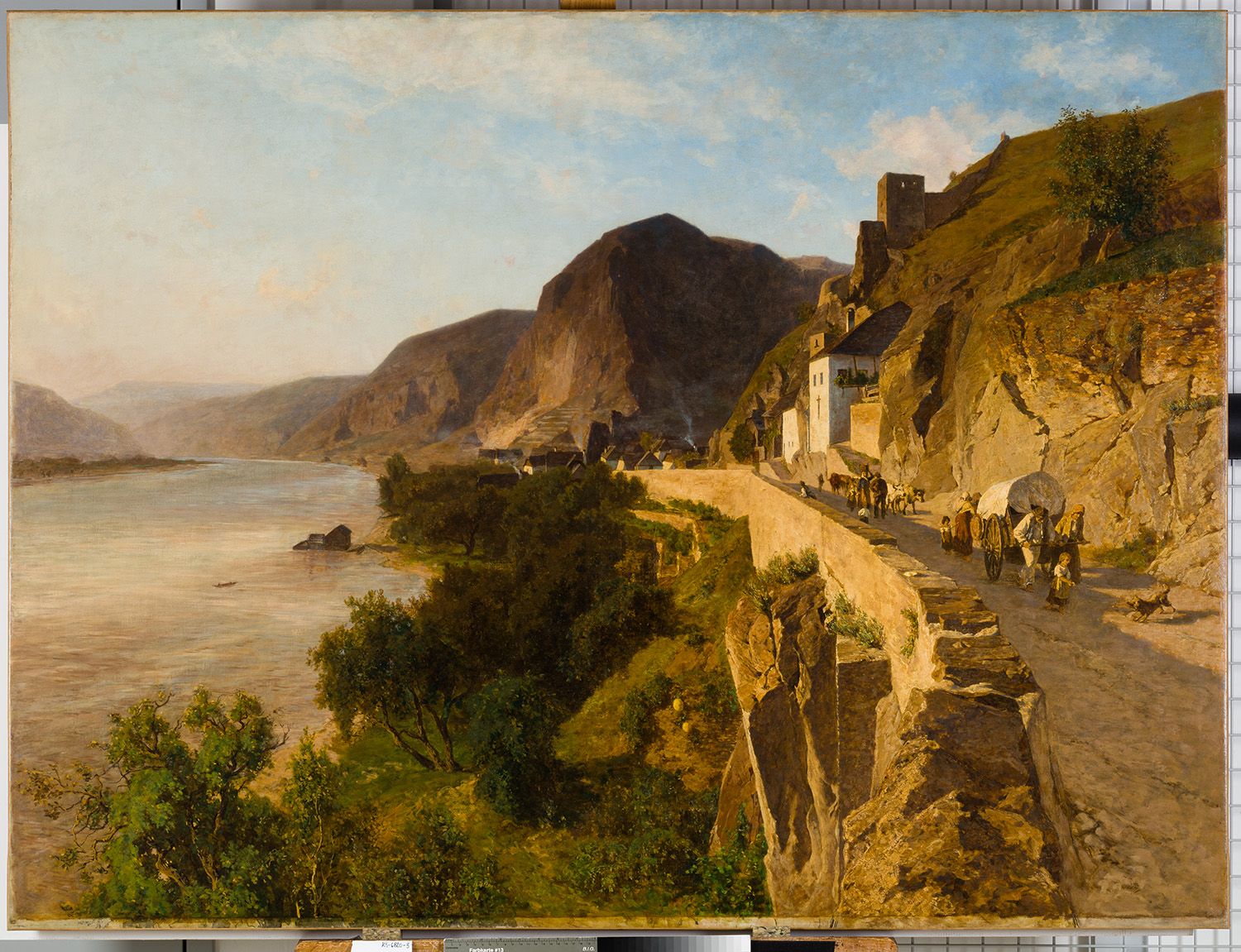 Maximilian Suppantschitsch, Beim ehemaligen Weißenkirchnertor in Dürnstein, 1890