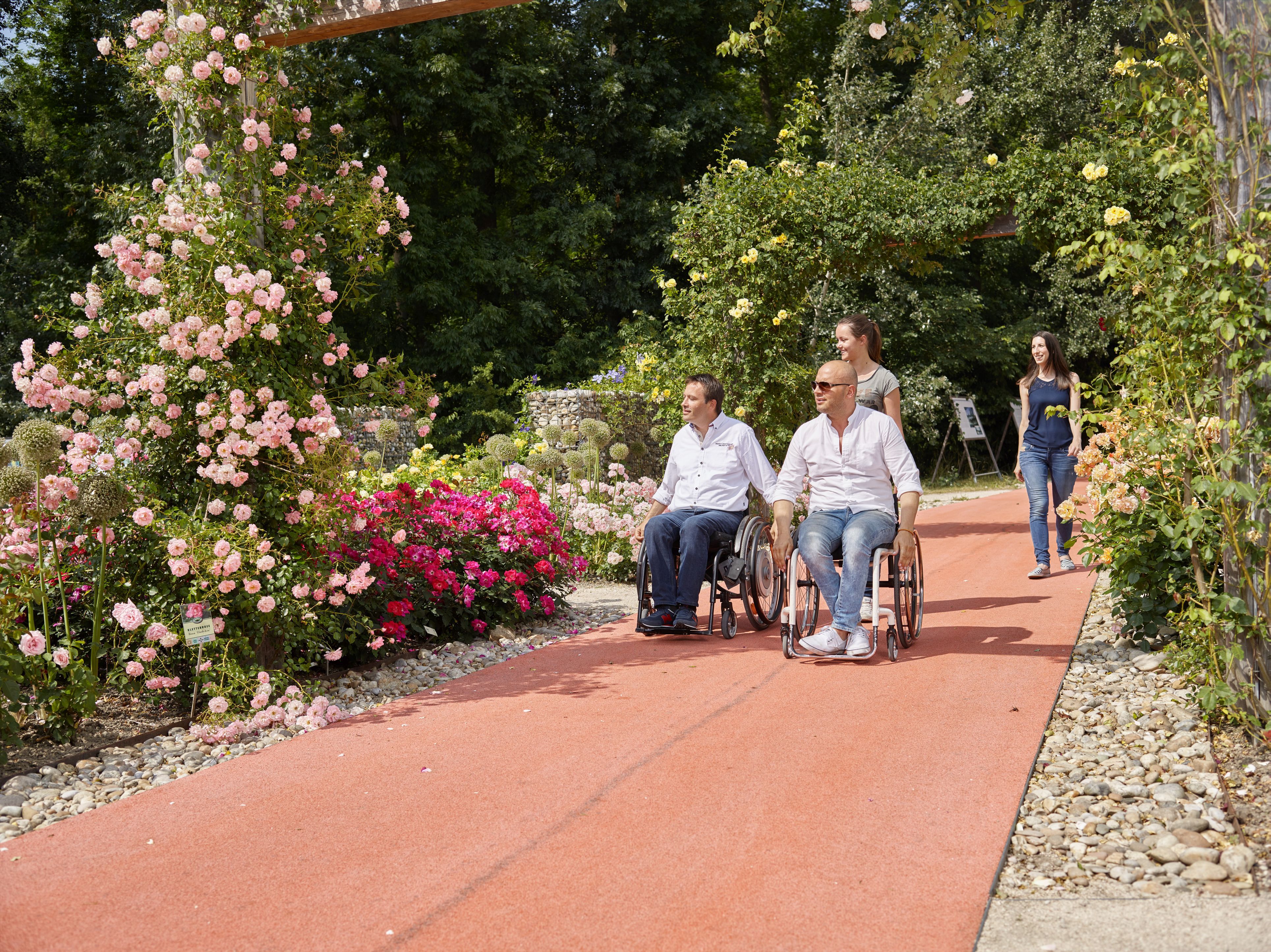 Barrierefreier Zugang zur Garten Tulln