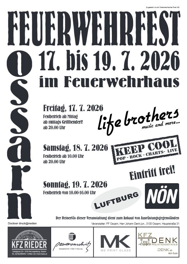 FF FEST OSSARN 2026