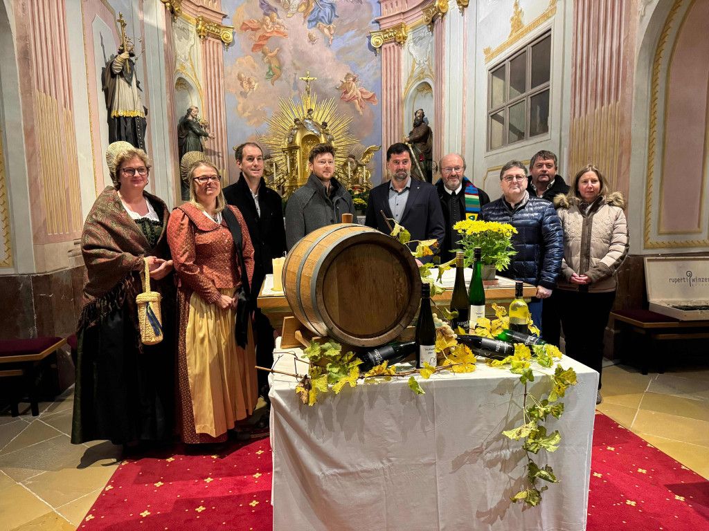Weinsegnung der Rupertiwinzer