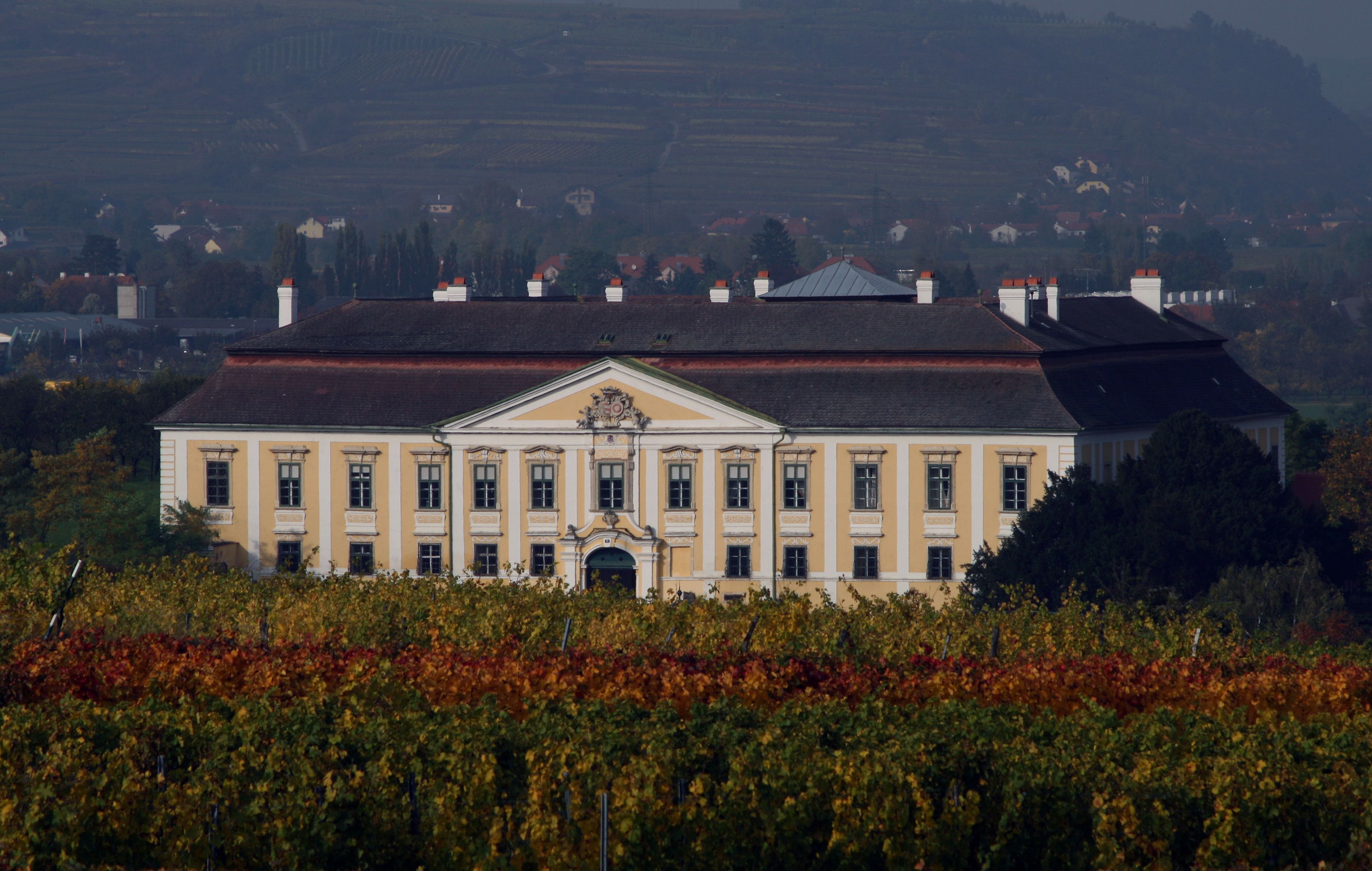 A kastély ősszel