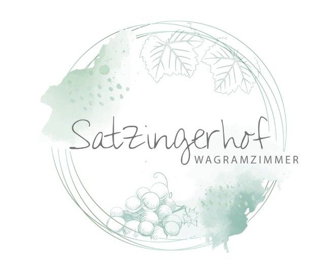 Satzingerhof Wagramzimmer – Logo of the vacation rental in the Wagram wine region.
