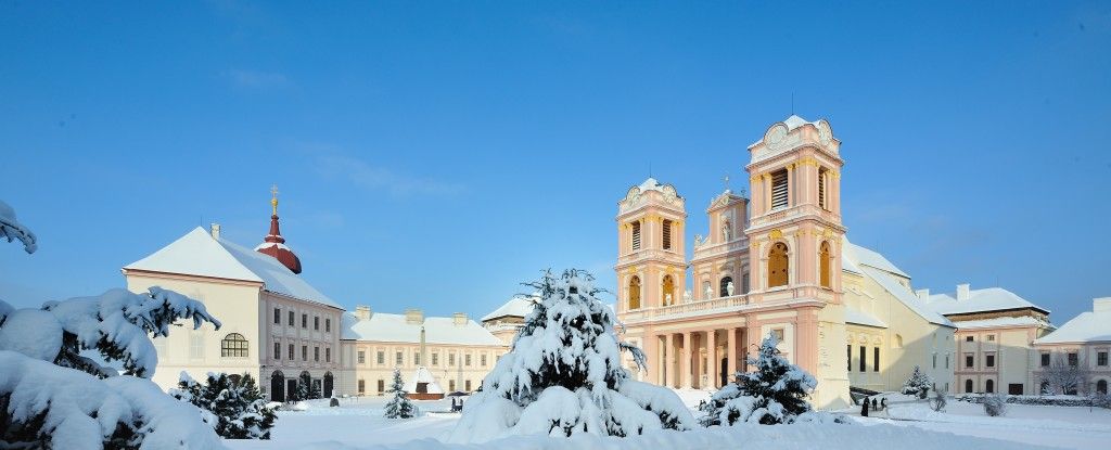 Winterliches Stift Göttweig