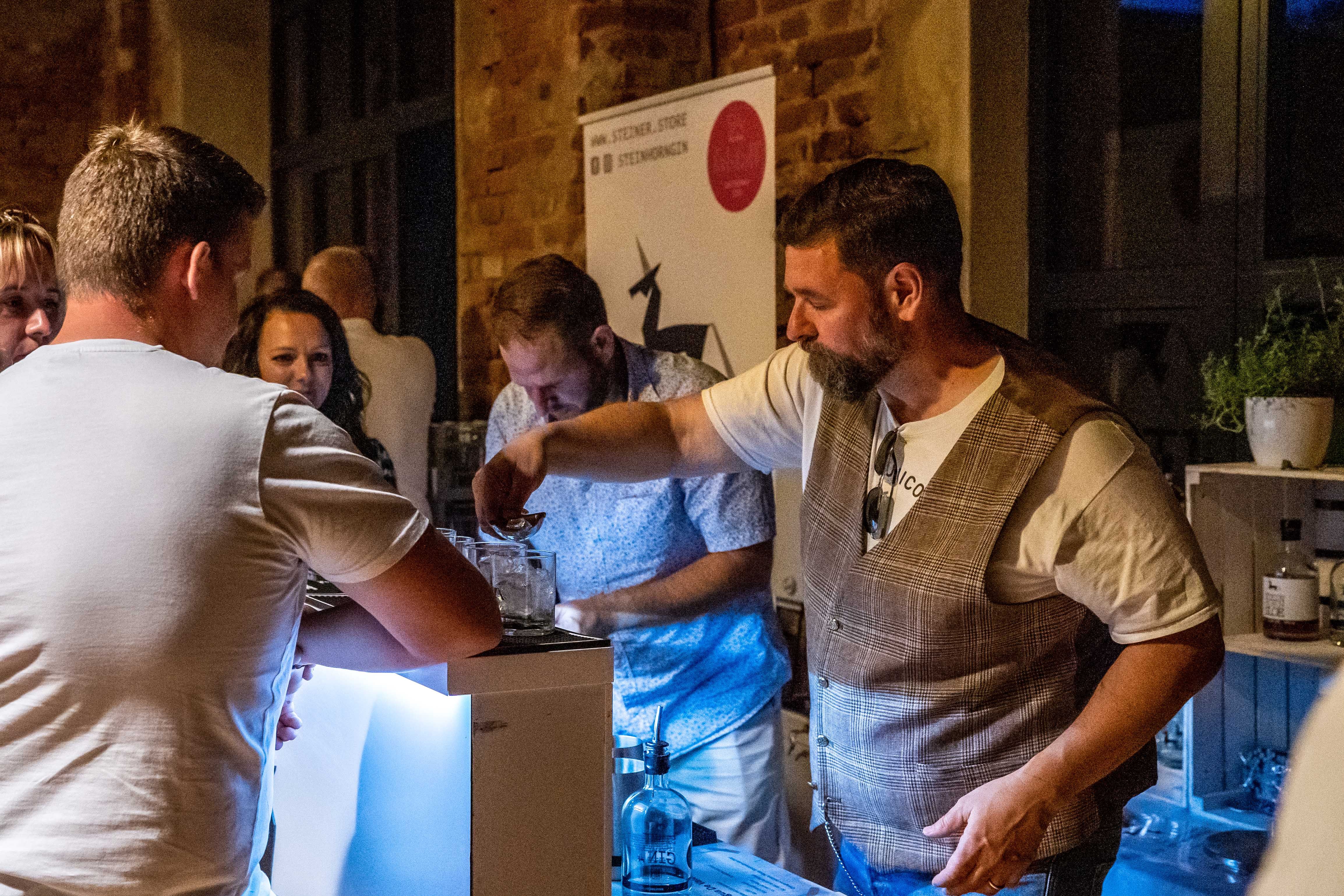 Verkostung vom Steinhorn Gin
