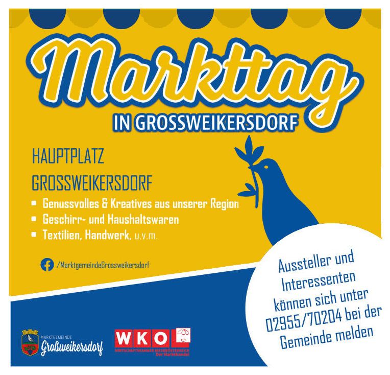 Markttag in Großweikersdorf