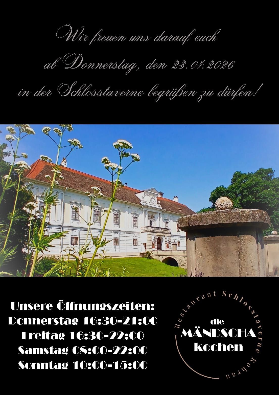 Eröffnung Schlosstaverne April 2026