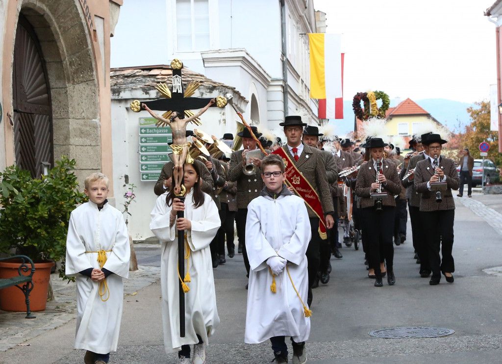 Erntedank-Umzug in Wösendorf