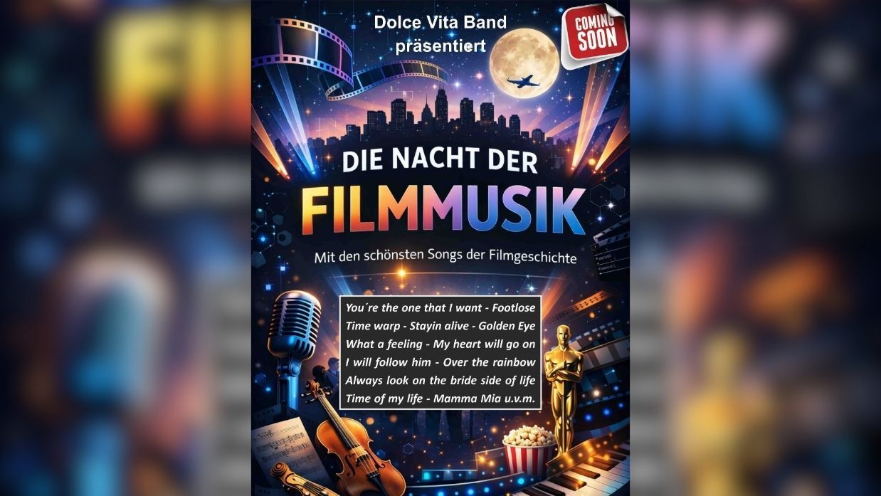 Dolce Vita "Die Nacht der Filmmusik" im Papierfabrik Varieté