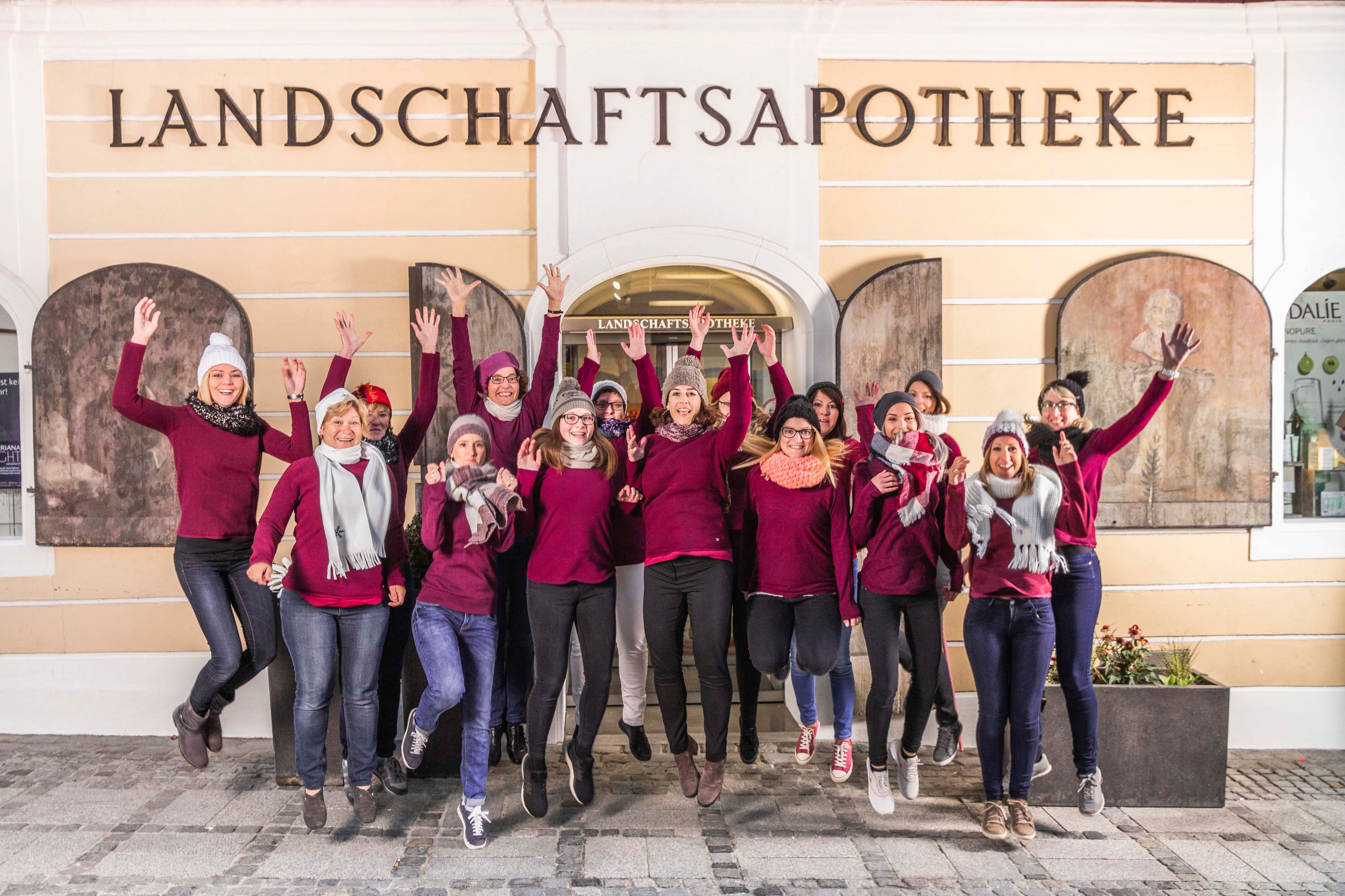 A Landschaftsapotheke Melk teljes csapata