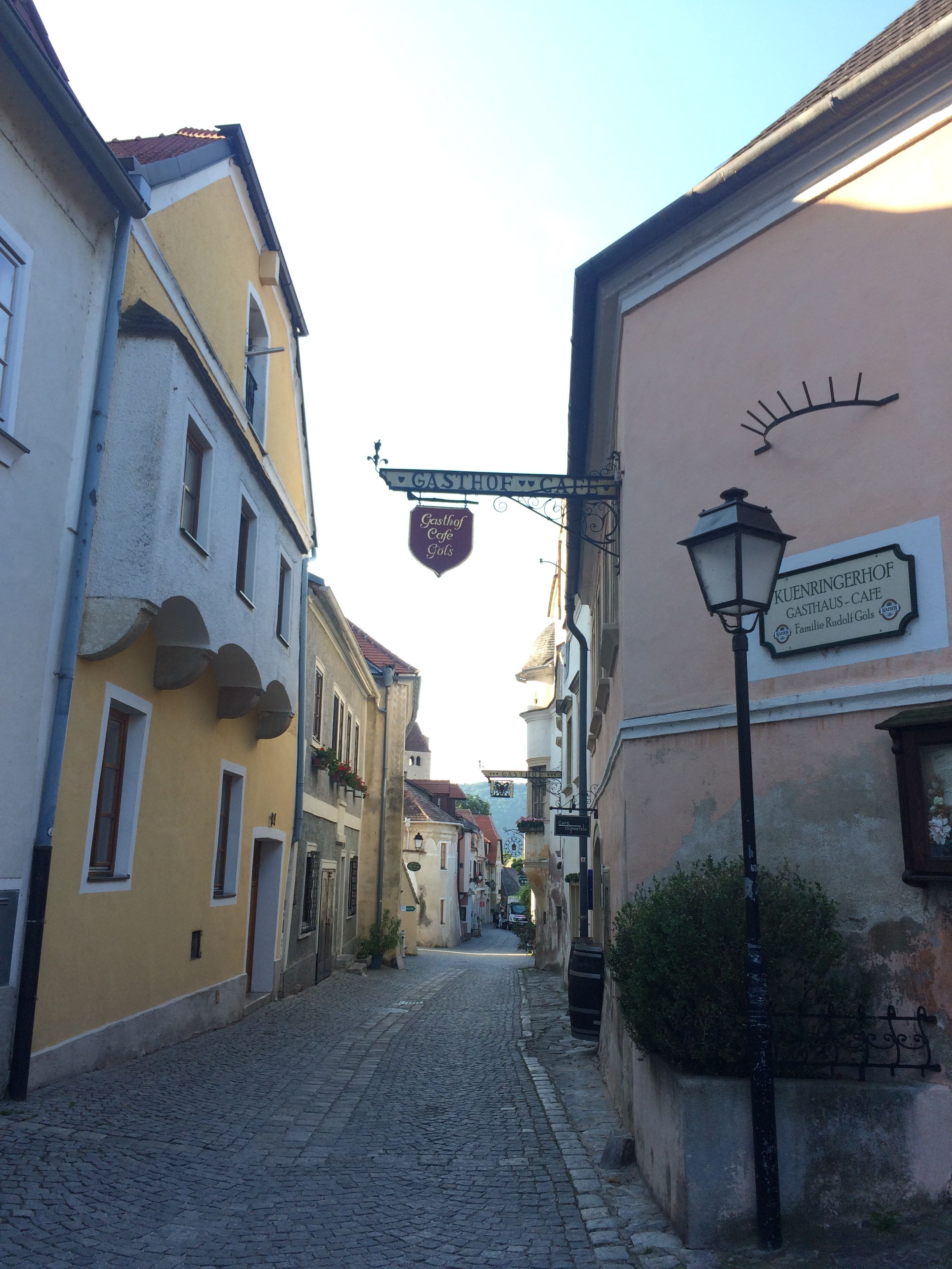 Im Ortszentrum von Dürnstein
