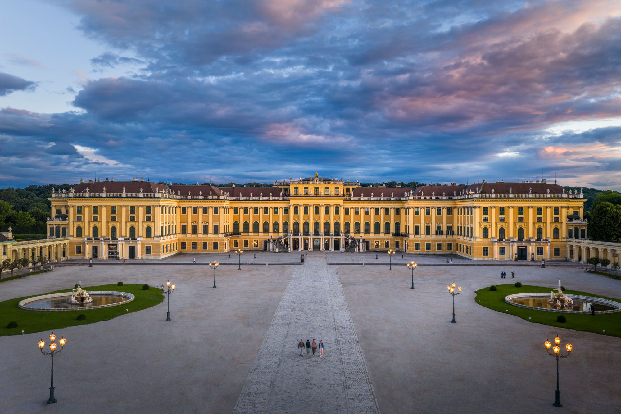 Schloss Schönbrunn von aussen