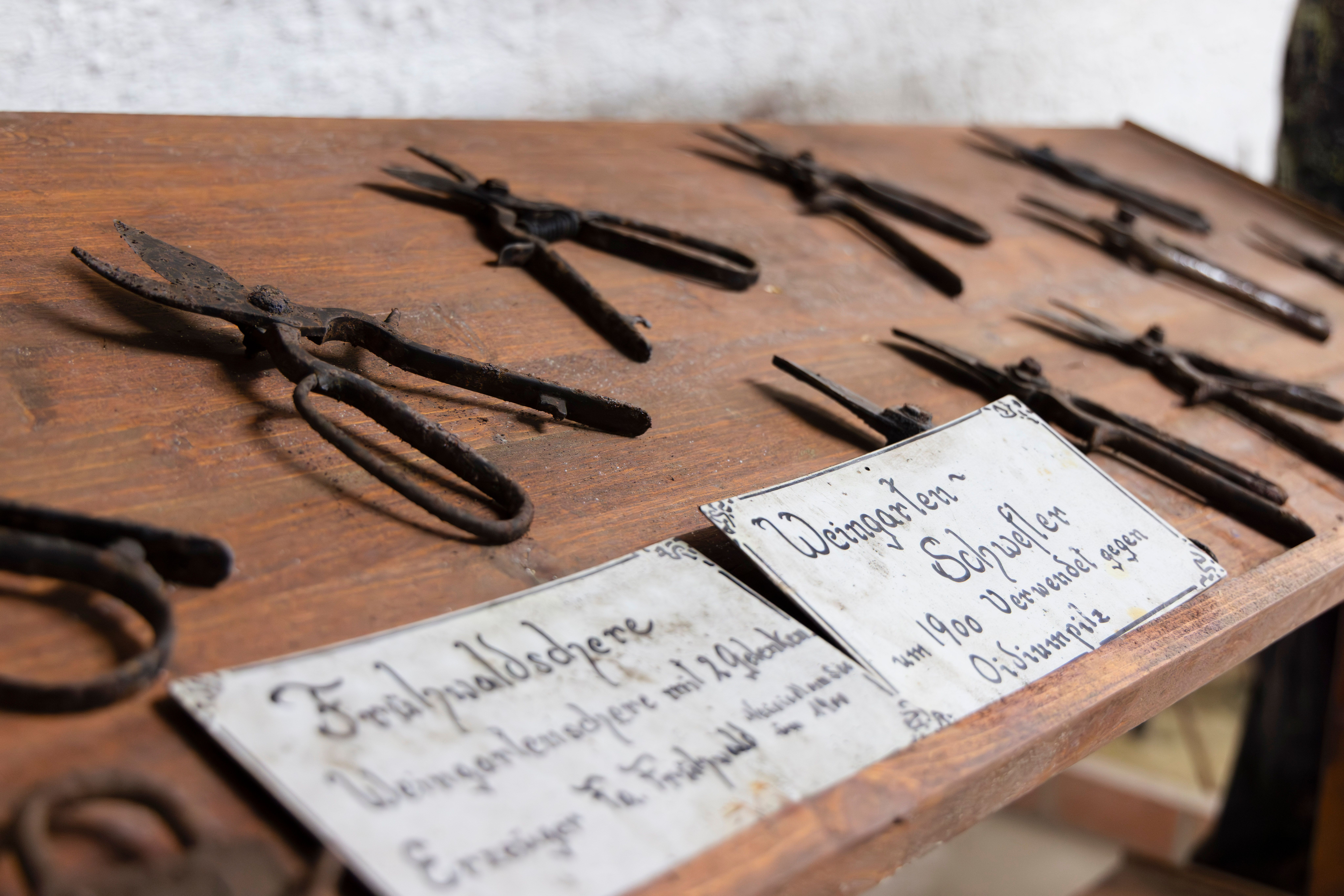 Historische Weingartenscheren