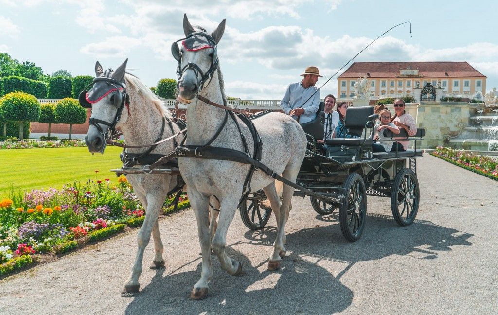 Kutschenfahrt auf Schloss Hof