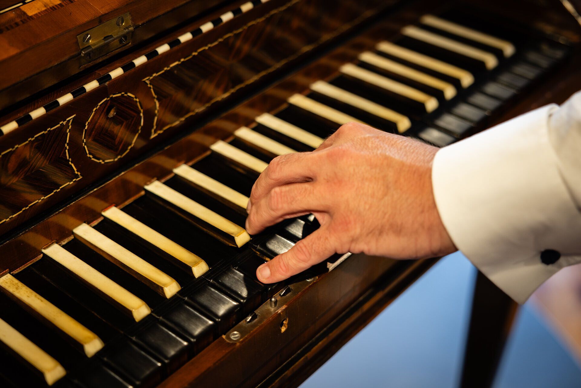 Ein Klavier von Joseph Haydn.