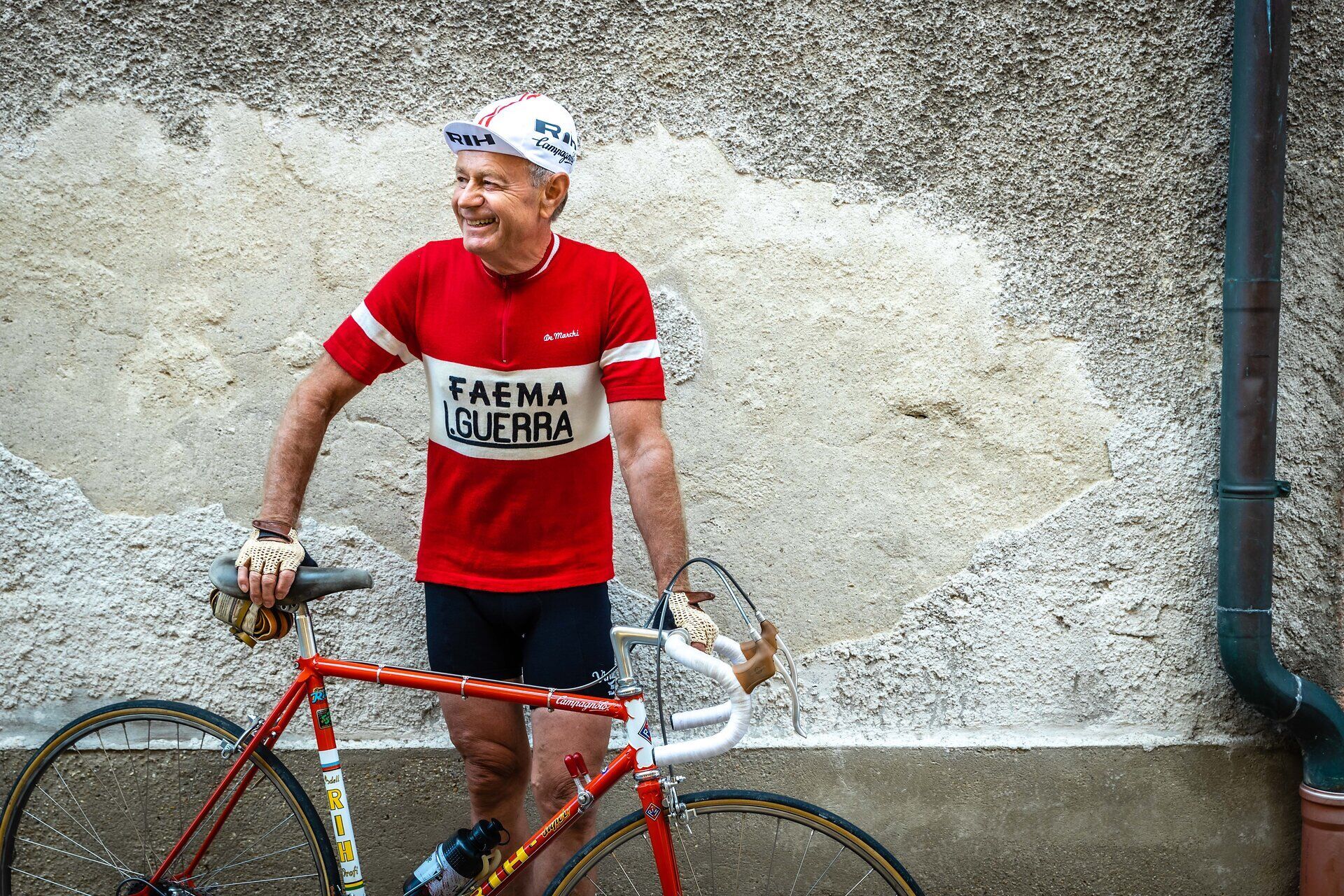 Teilnehmer der Vintage Tour in der Wachau