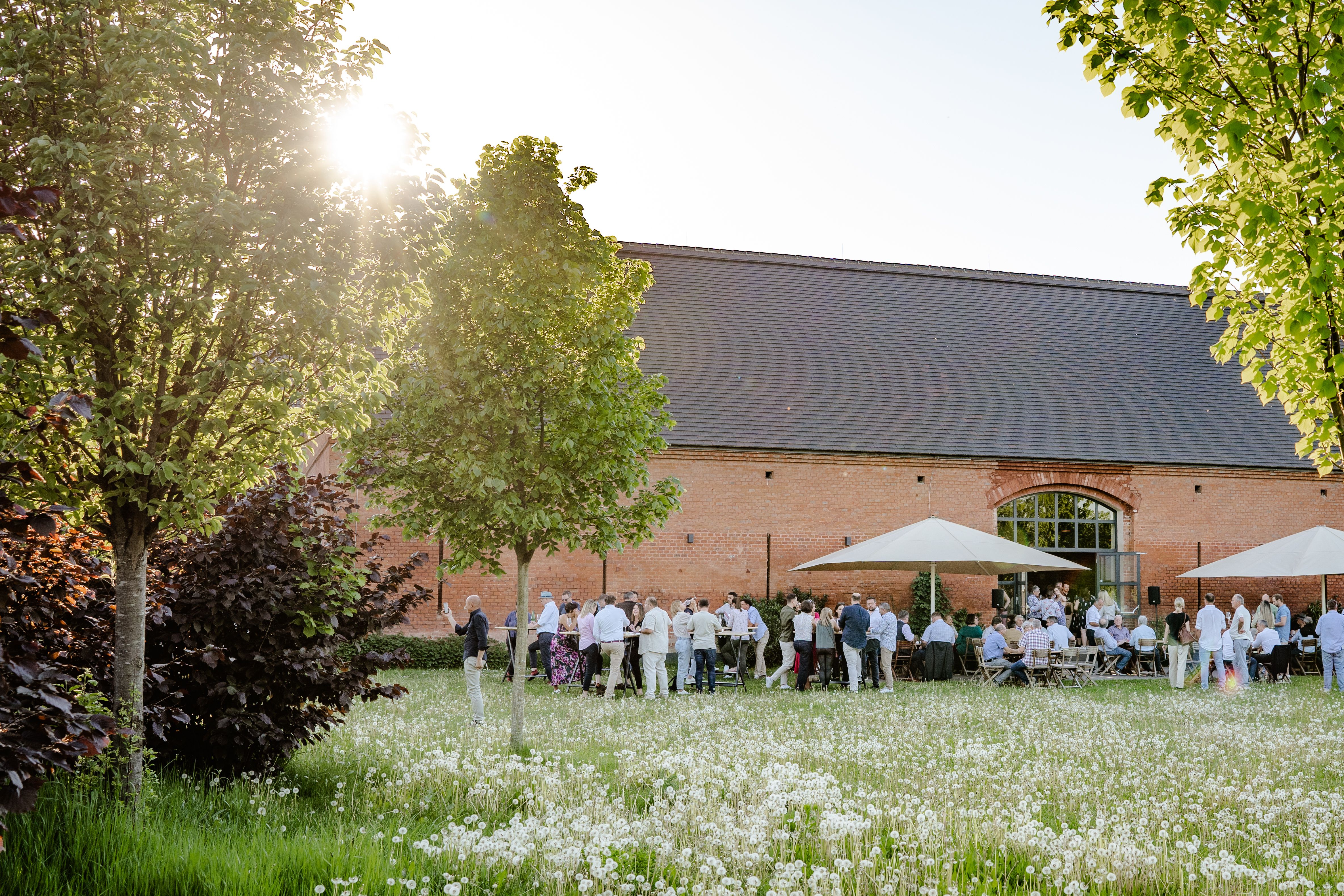 Alte Scheune Grafenegg von außen