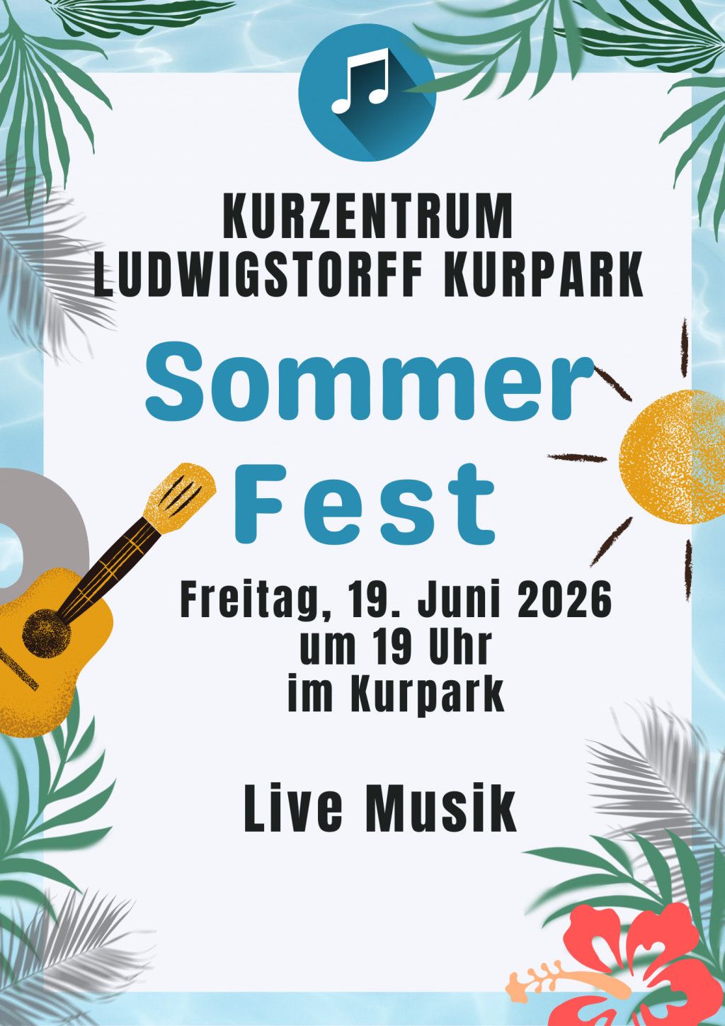 Sommerfest im Kurpark 2026