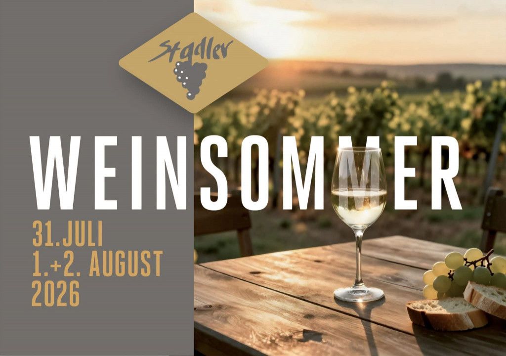 Weinsommer im Garten