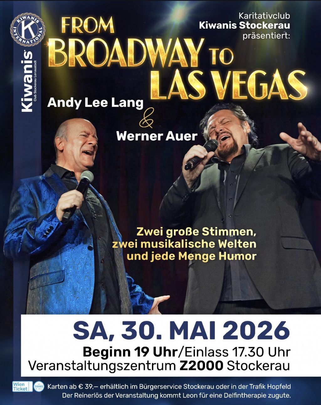 Andy Lee Lang und Werner Auer