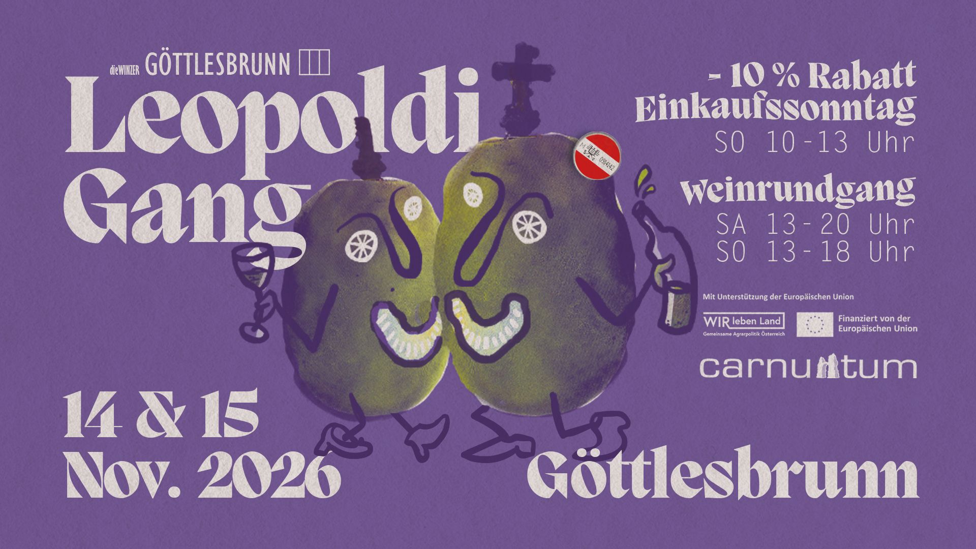 Traubenbüschel an einer Rebe