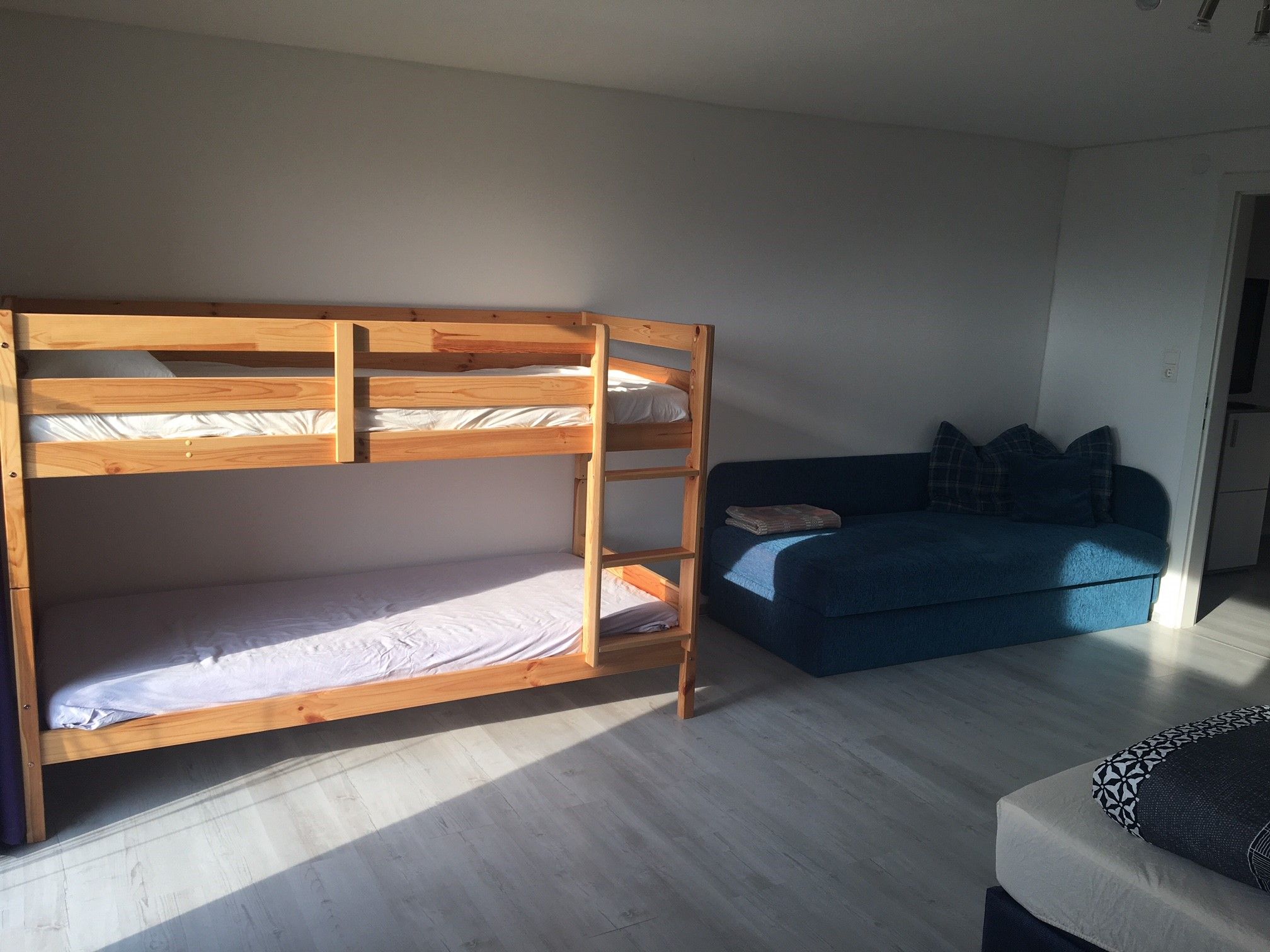 Schlafzimmer mit Stockbett 