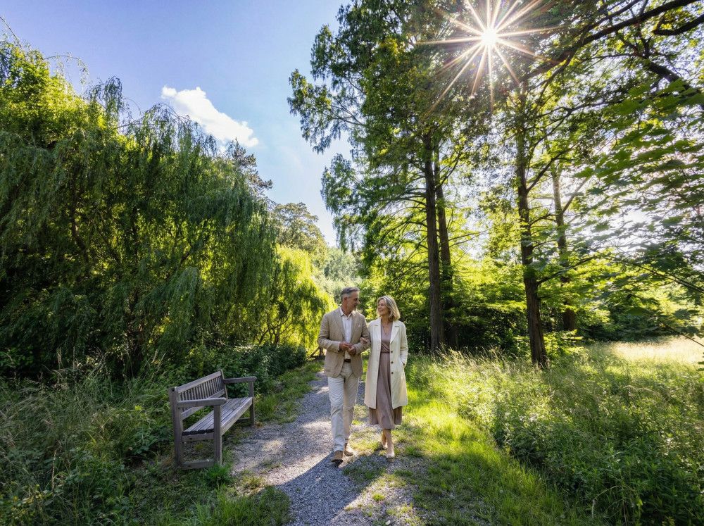 Zwischen Blüten und Baumkronen