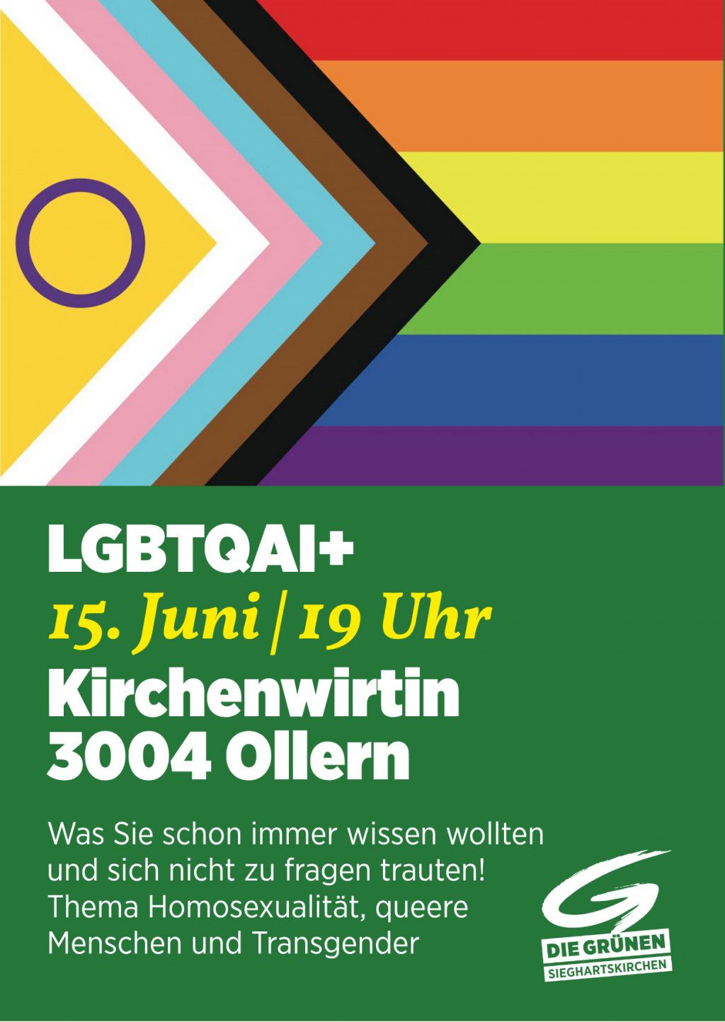 St.Pride in Sieghartskirchen LGBTQAI  ??