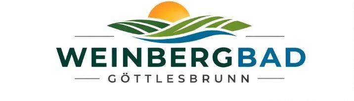 Logo Weinbergbad Göttlesbrunn - Schriftzug mit Weinbergbad Göttlesbrunn