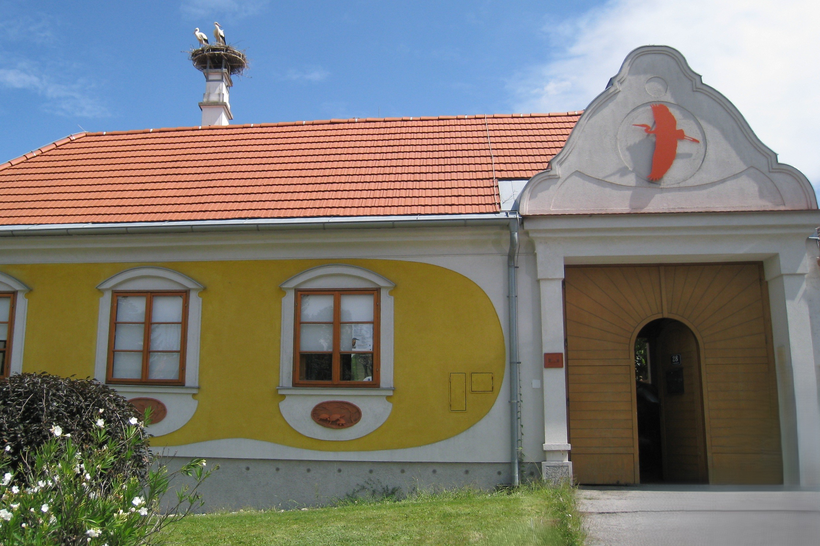 Außenansicht Nationalparkinstitut Petronell-Carnuntum
