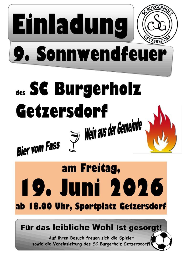 Sonnwendfeuer 2026