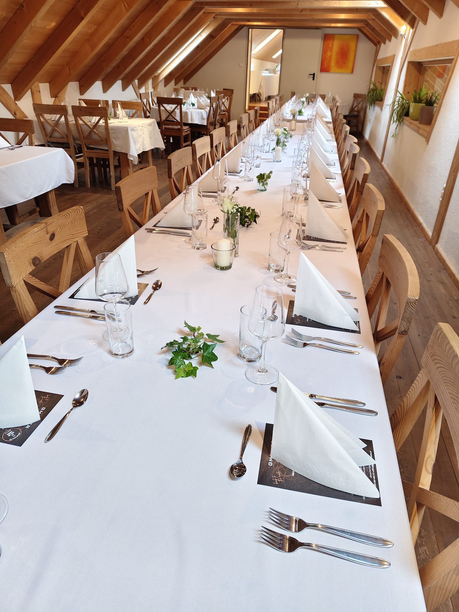 Gedeckter Tisch