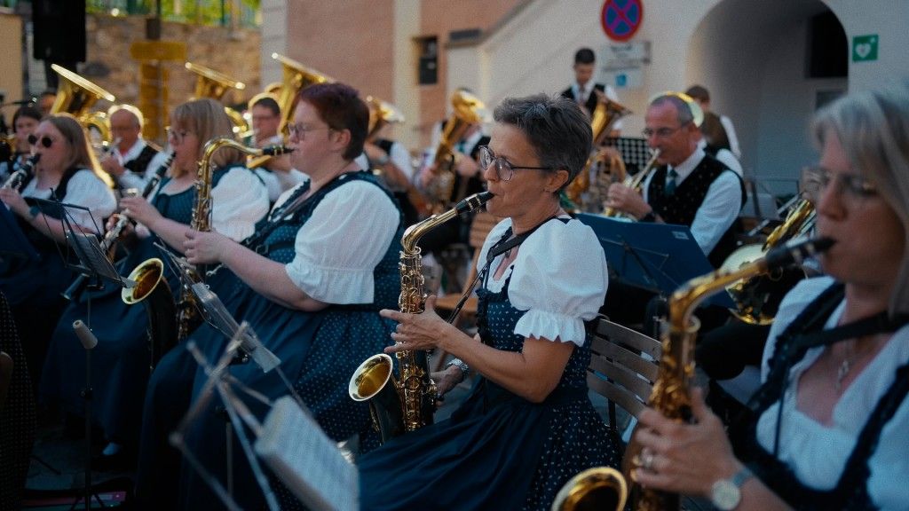Sturmfrühschoppen der Trachtenkapelle Spitz