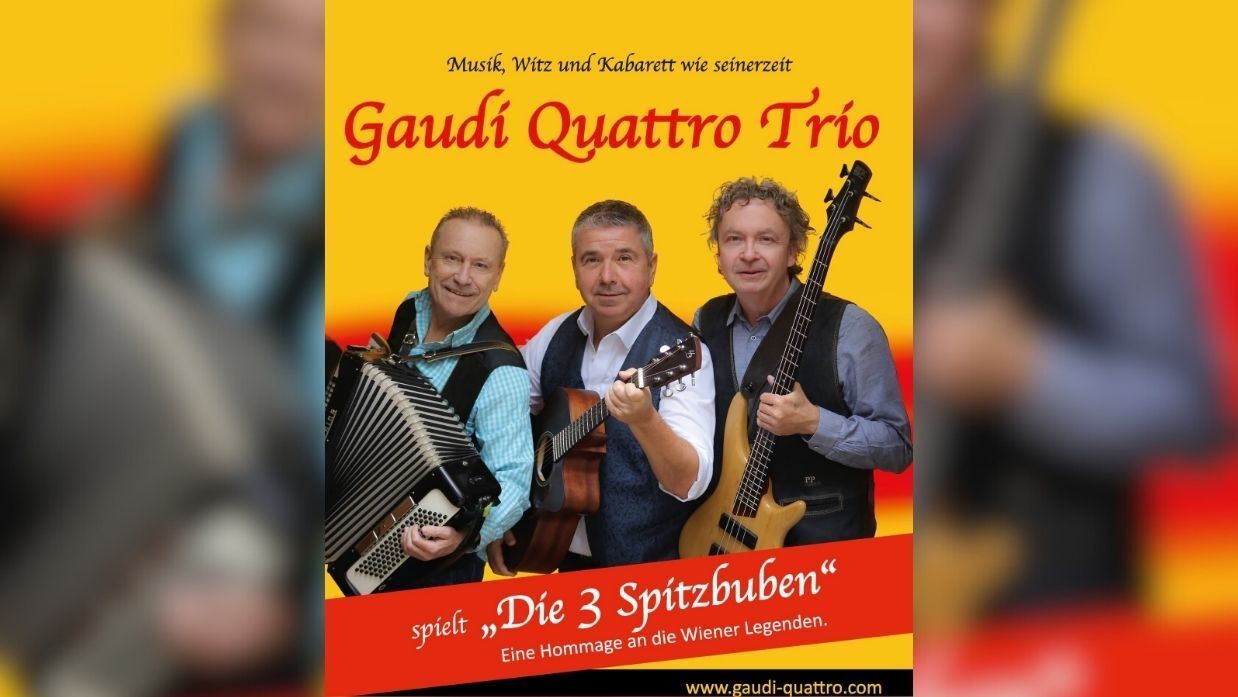 "GAUDI QUATTRO TRIO" im Papierfabrik Varieté