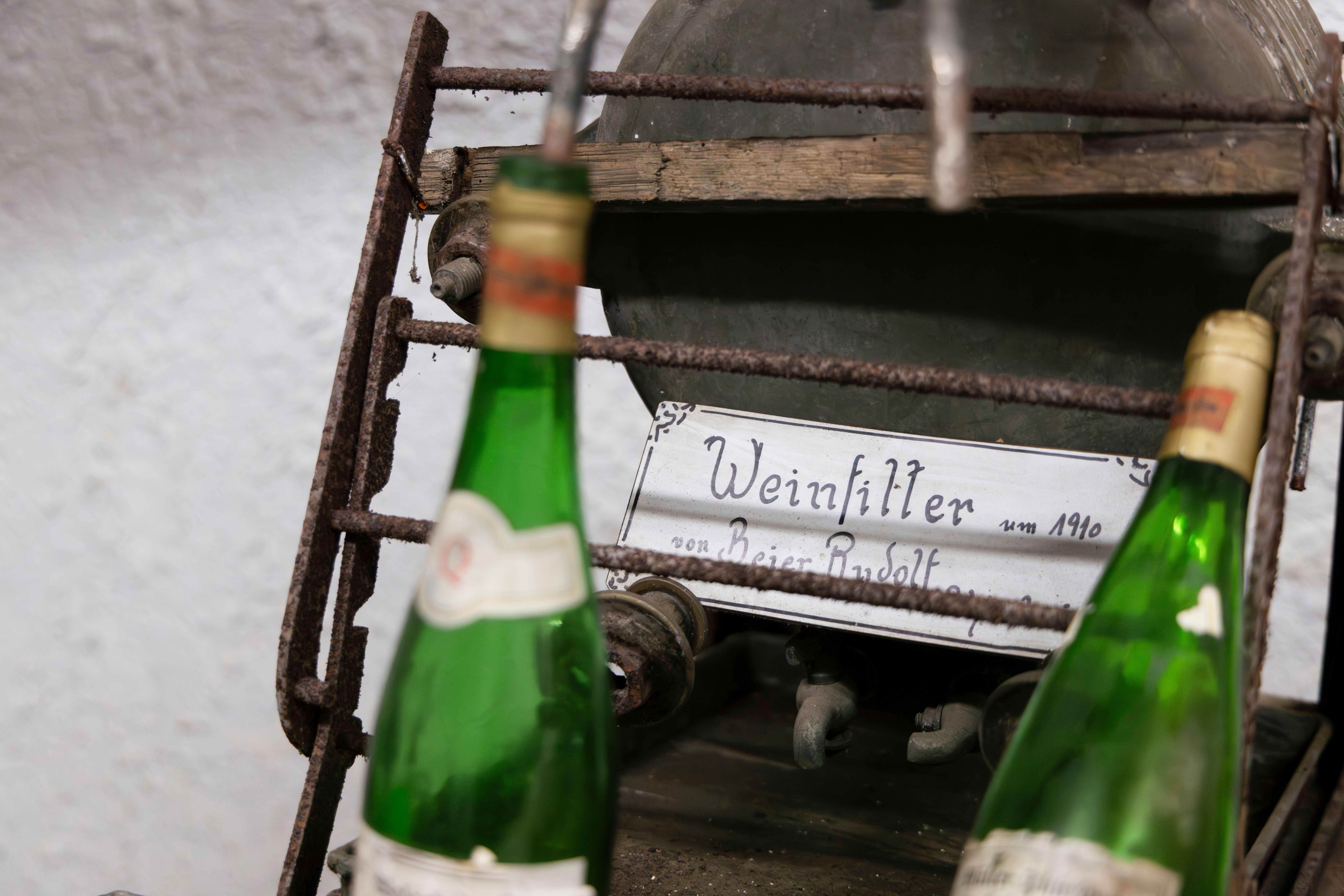 Weinfilter aus dem Jahre 1910