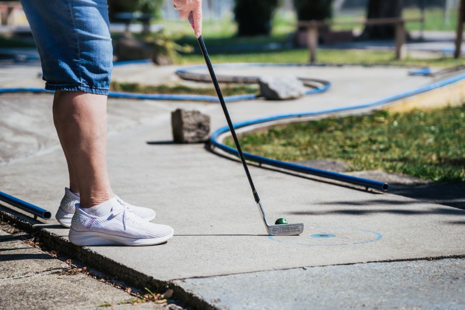 Minigolfplatz Bahn 12