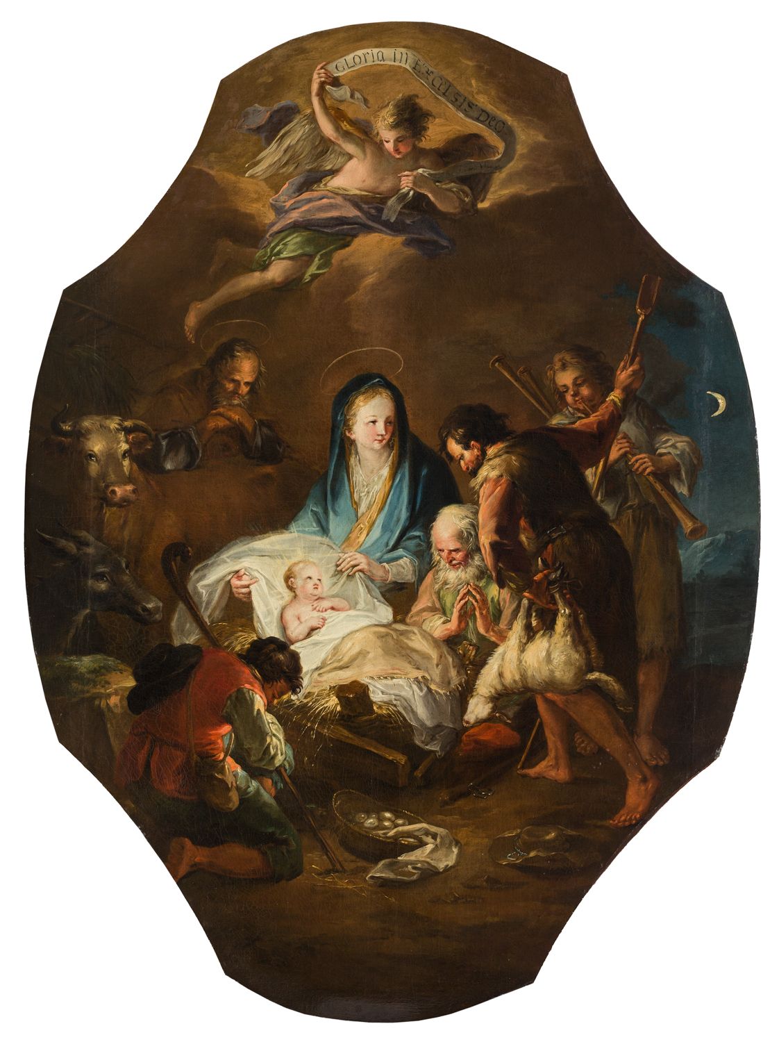 Martin Johann Schmidt, Anbetung der Hirten, um 1780 