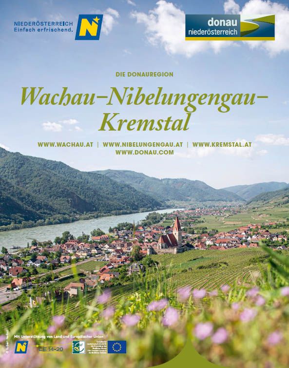 Der malerische Ort Weißenkirchen in der Wachau im Frühling.
