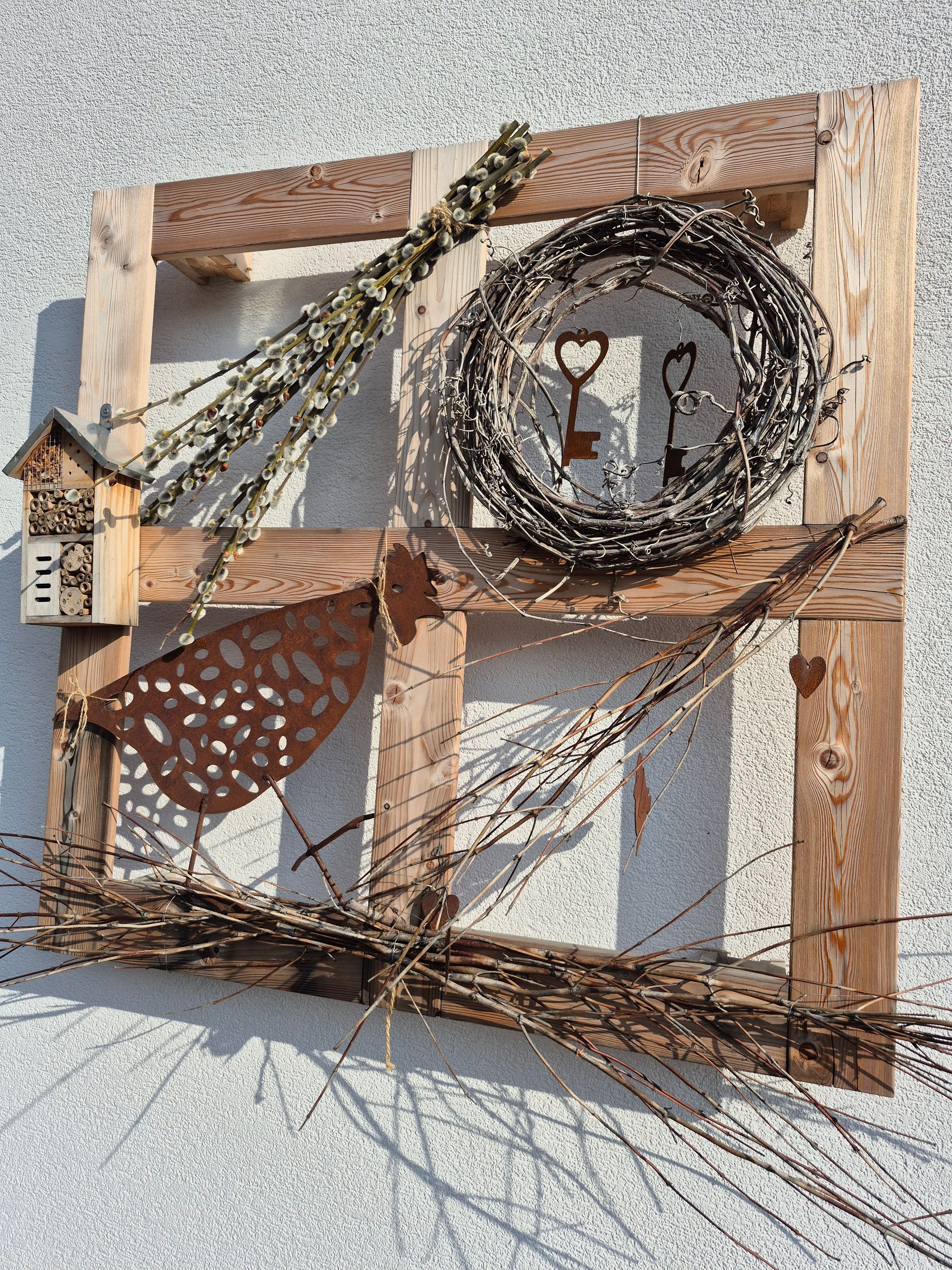 Osterdeko, Palmkätzchen, Gästezimmer Messermayer Göttlesbrunn 